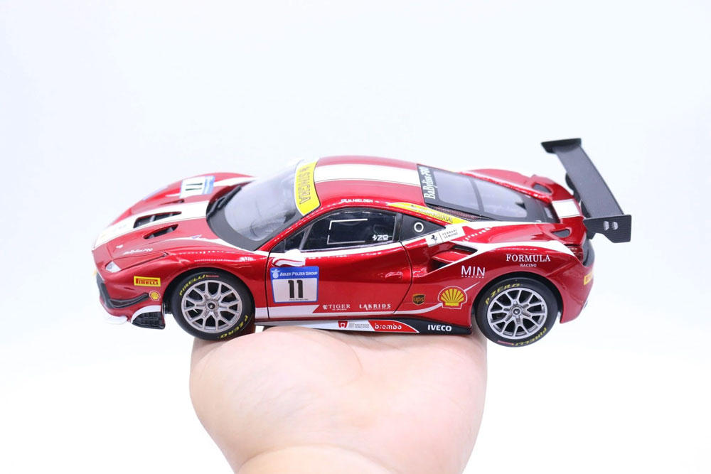 Ferrari 488 Challenge 1:24 Vermelha