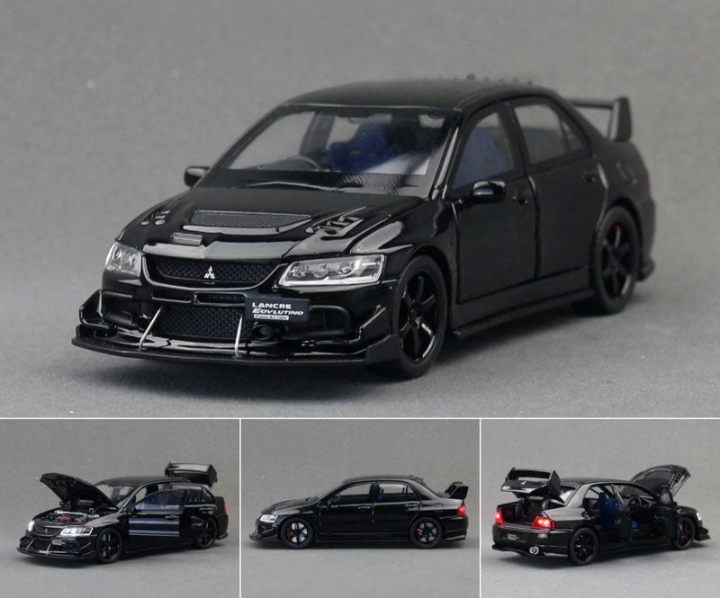 Mitsubishi Lancer Evolution - Miniatura 1:32 com Som e Luz