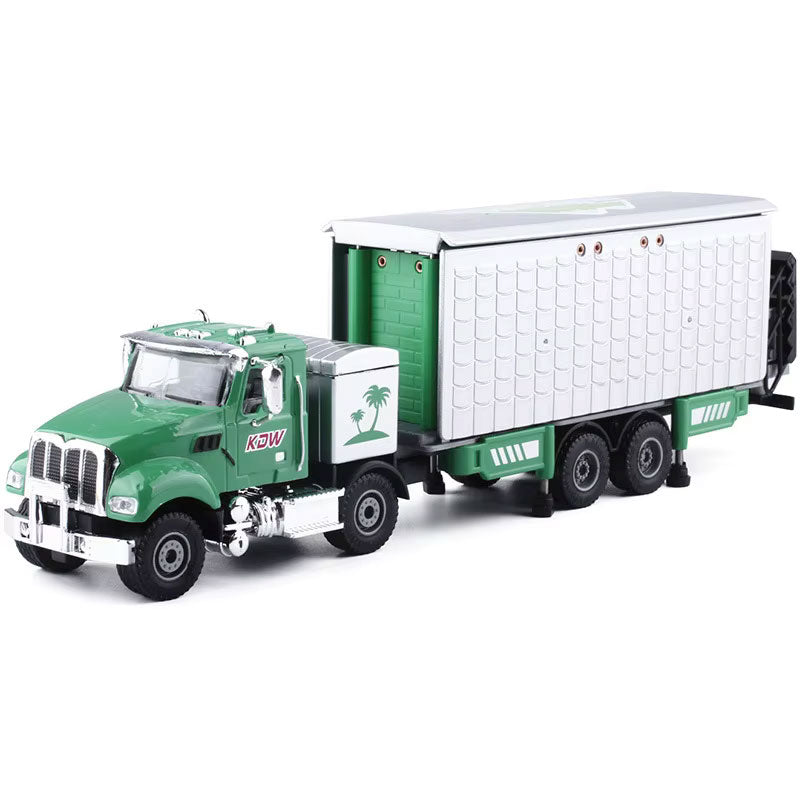 Miniatura Caminhão-Casa Transformável KDW (Die-cast)