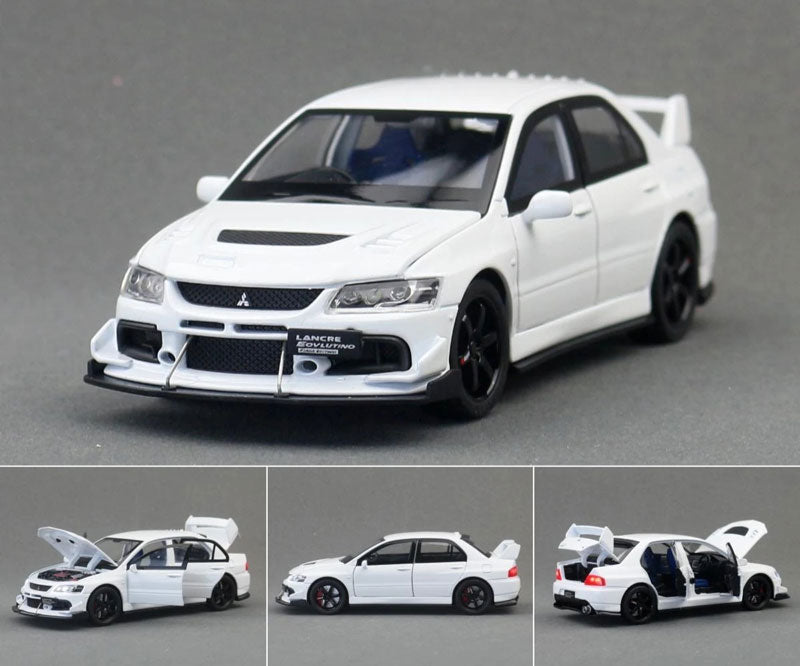 Mitsubishi Lancer Evolution - Miniatura 1:32 com Som e Luz