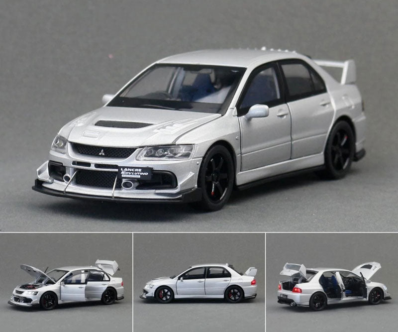 Mitsubishi Lancer Evolution - Miniatura 1:32 com Som e Luz