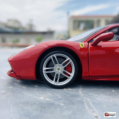 Maxi-Miniatura de Ferrari 488 GTB (Escala 1:24)
