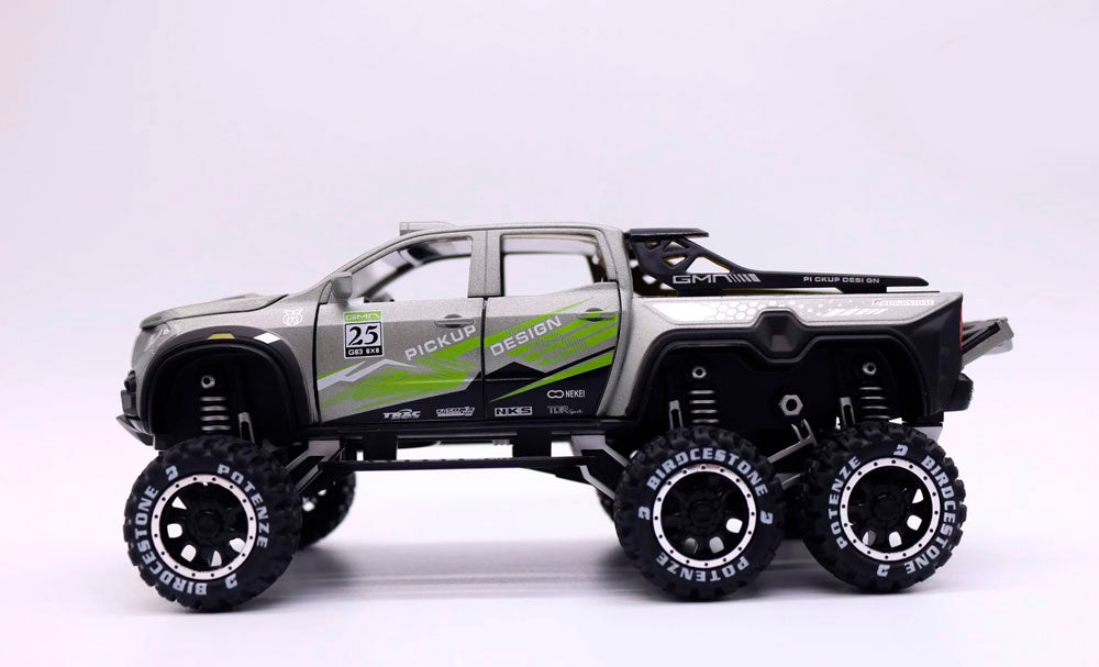 Mercedes X-Class Custom 6x6 OFF-ROAD em Escala 1:28