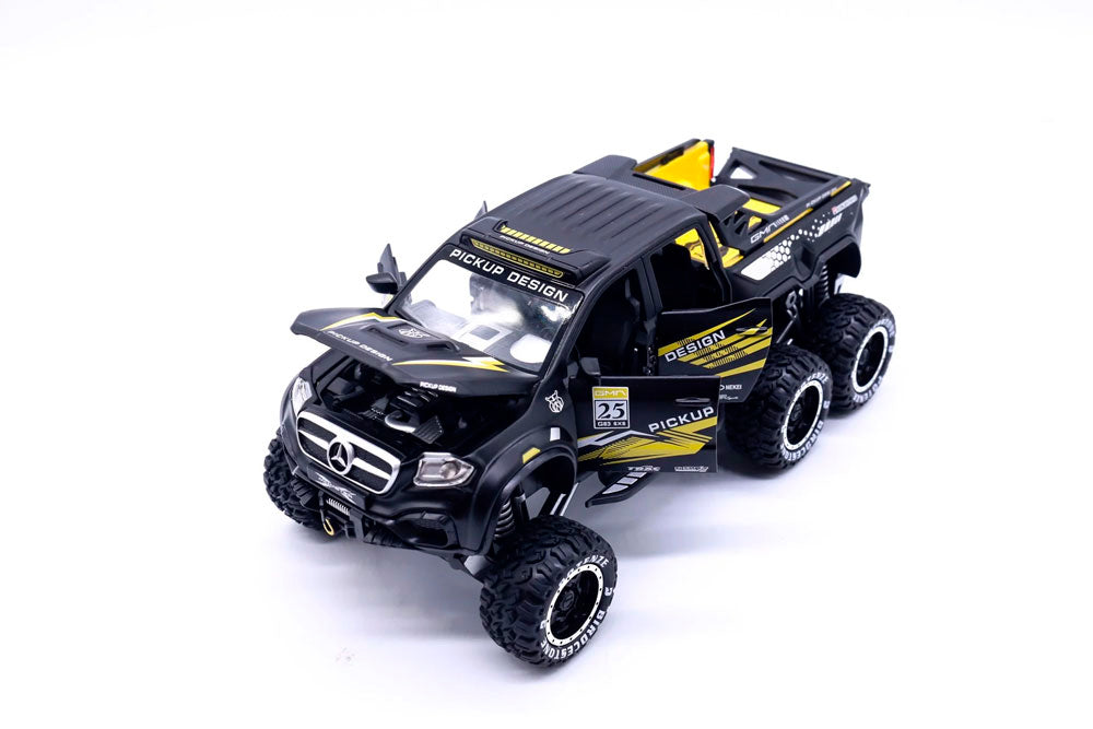 Mercedes X-Class Custom 6x6 OFF-ROAD em Escala 1:28