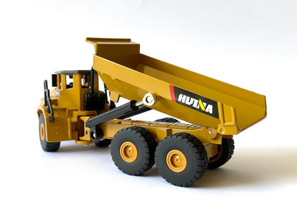 Miniatura de Caminhão de Mineração em Metal HUINA