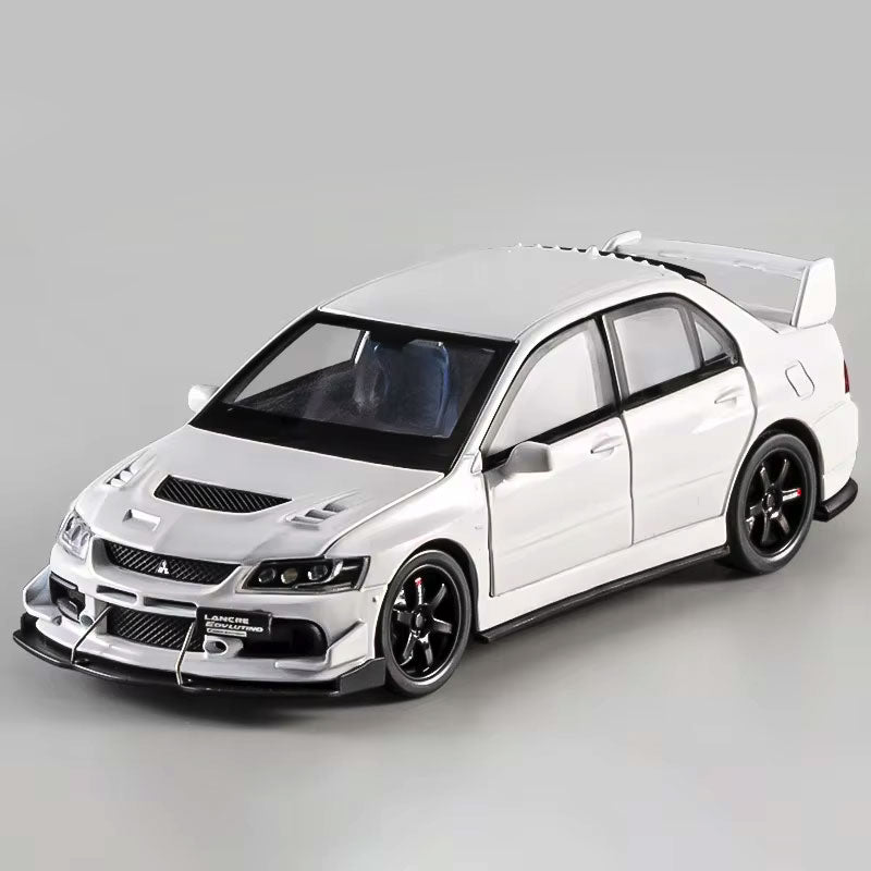 Mitsubishi Lancer Evolution - Miniatura 1:32 com Som e Luz