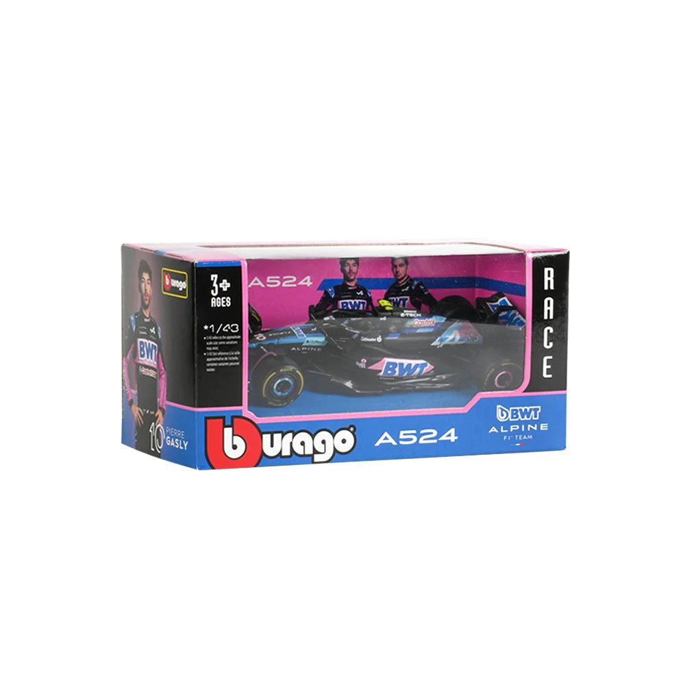 F1 BWT Alpine A524 em Escala 1/43