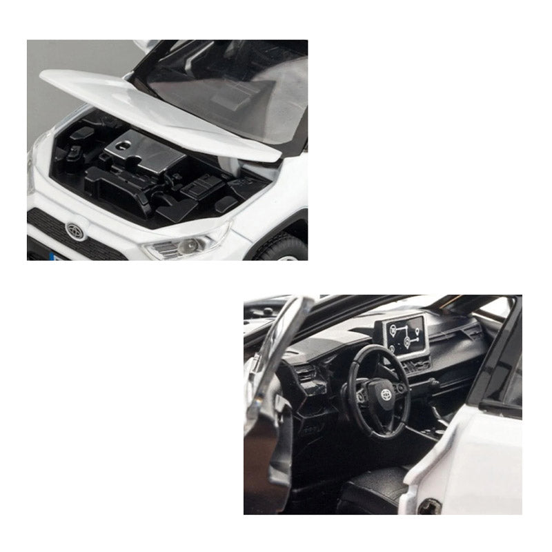 Toyota RAV4 – Miniatura 1:32 com Luzes e Sons