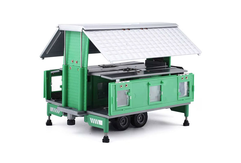 Miniatura Caminhão-Casa Transformável KDW (Die-cast)
