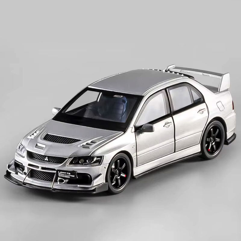 Mitsubishi Lancer Evolution - Miniatura 1:32 com Som e Luz