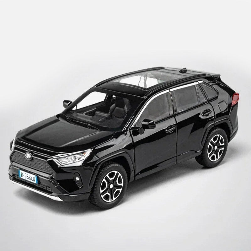 Toyota RAV4 – Miniatura 1:22 com Luzes e Sons