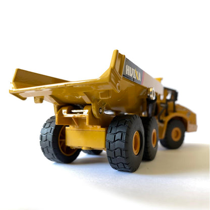 Miniatura de Caminhão de Mineração em Metal HUINA