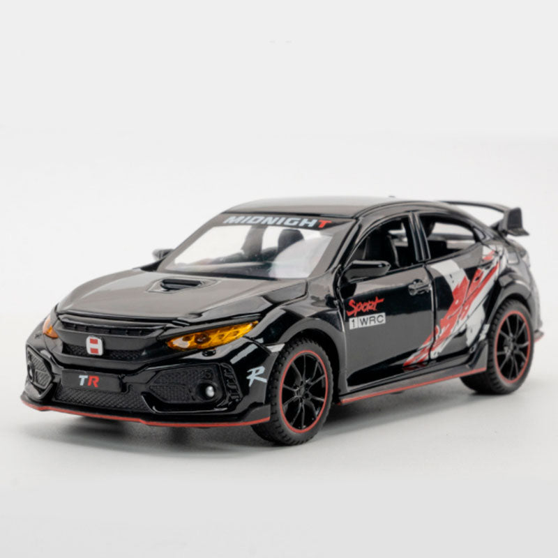 Miniatura de Honda Civic Type R em Metal (Escala 1:32)
