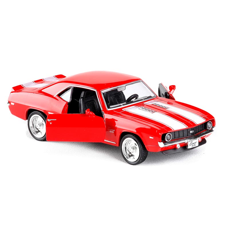 Miniatura Vintage de Camaro SS 1969 (Escala 1:36)