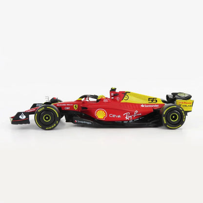 Miniatura Grande de Ferrari F1 - Aniversário de 75 anos (Escala 1:24)