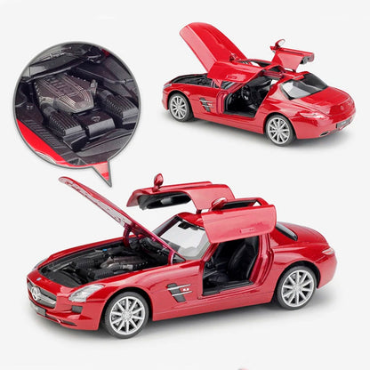 Mercedes SLS AMG em Escala 1:24