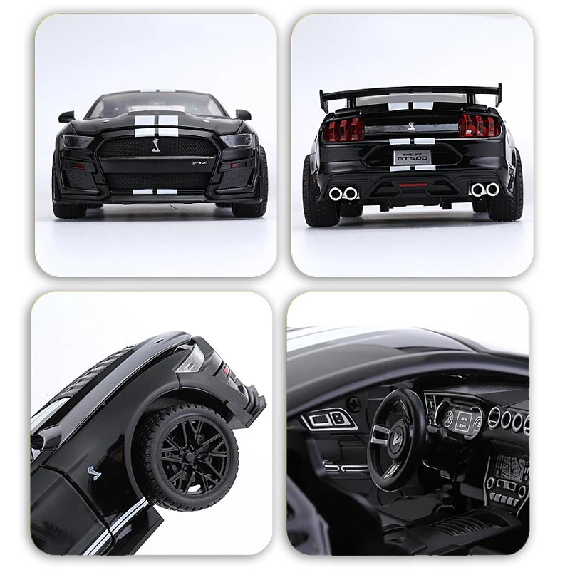 Super-Miniatura de Mustang Shelby GT500 (Escala 1:18)