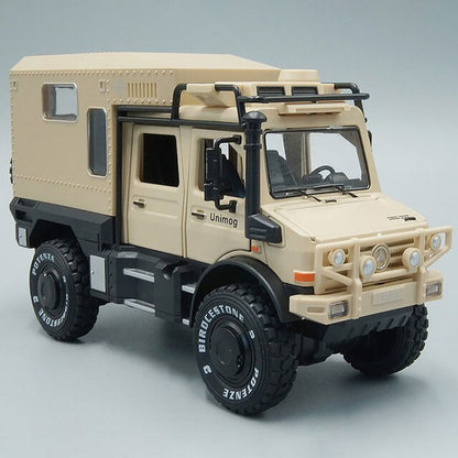 Miniatura de Motorhome Unimog U4000 (Escala 1:32)