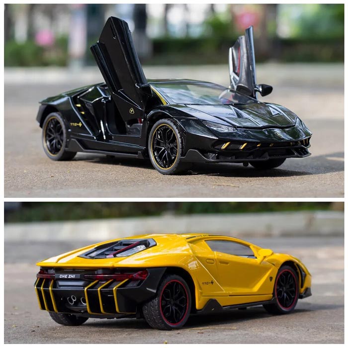 Lamborghini Centenario LP770-4 em Metal (Escala 1:24)