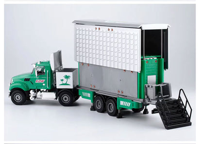 Miniatura Caminhão-Casa Transformável KDW (Die-cast)