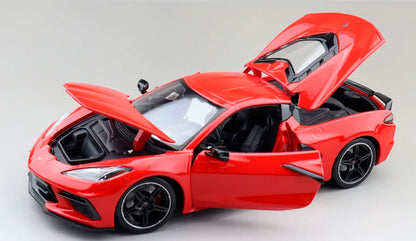 Corvette Stingray 2020 em Escala 1:18