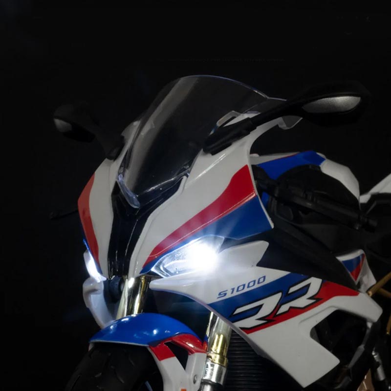 Miniatura Gigante de Moto BMW S1000RR em Metal