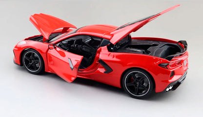 Corvette Stingray 2020 em Escala 1:18