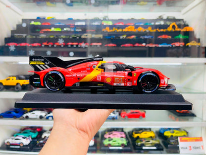 Ferrari 499P (24 Horas de Le Mans) em Escala 1:24