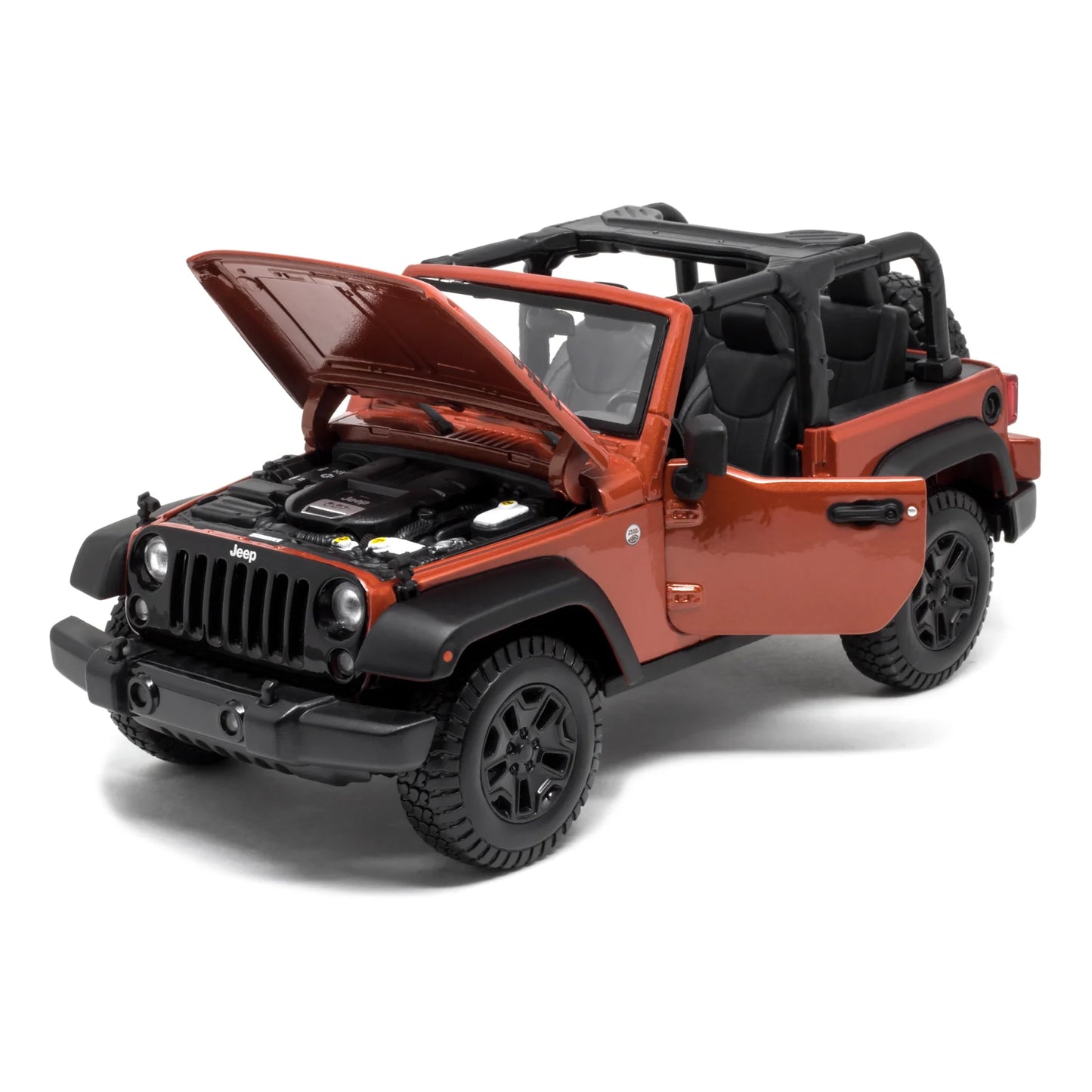 Jeep Wrangler Willys 2014 em Escala 1:18