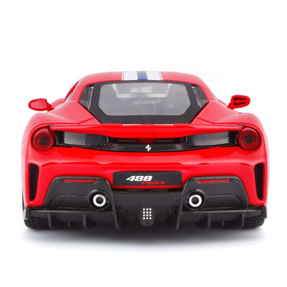 Ferrari 488 Pista em Escala 1:24