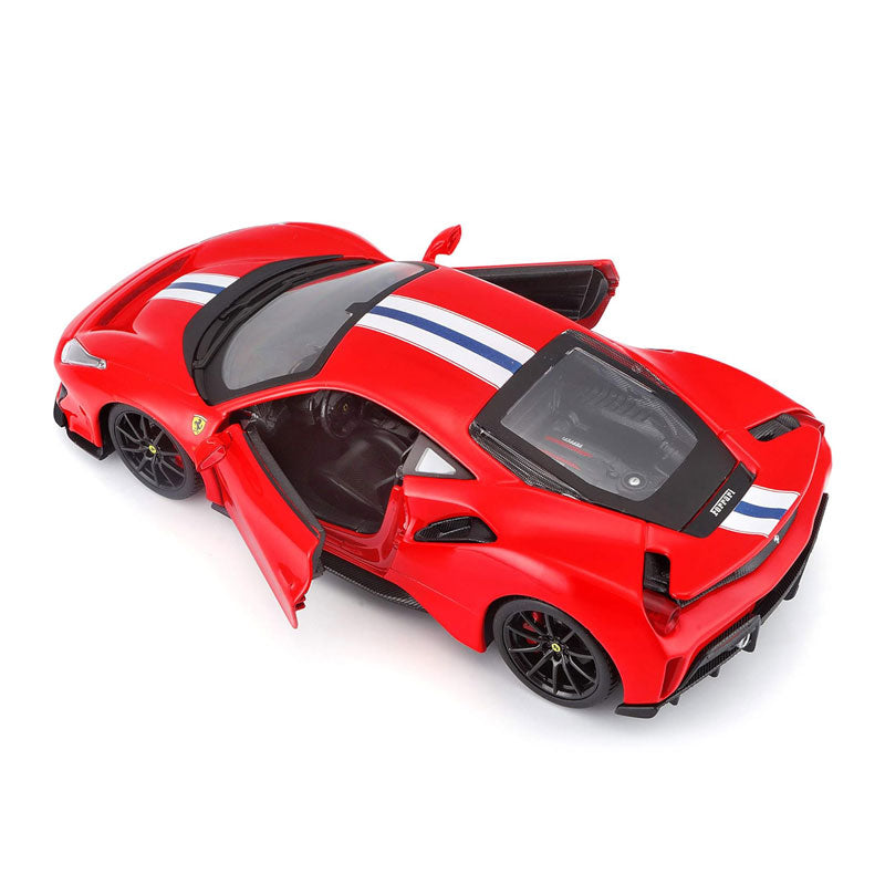 Ferrari 488 Pista em Escala 1:24