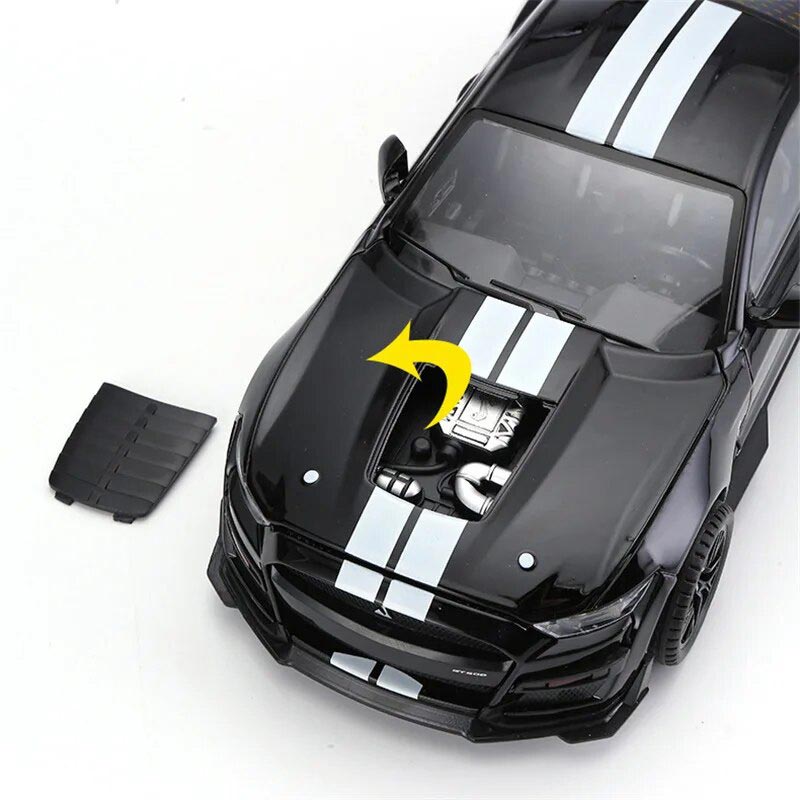 Super-Miniatura de Mustang Shelby GT500 (Escala 1:18)