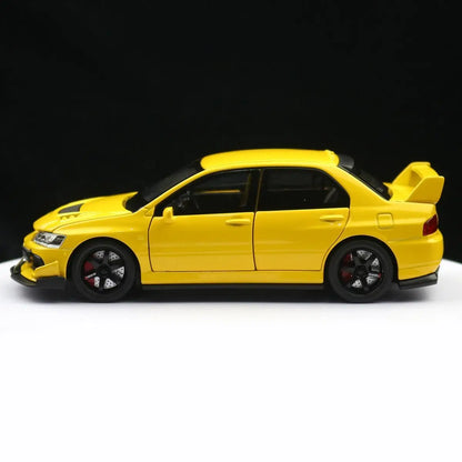 Mitsubishi Lancer Evolution - Miniatura 1:32 com Som e Luz