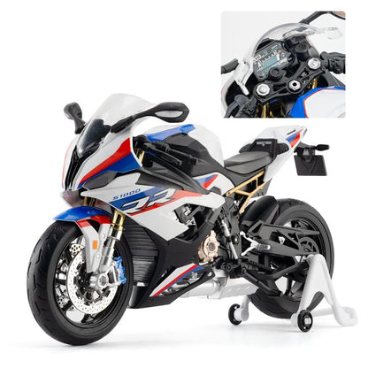 Miniatura Gigante de Moto BMW S1000RR em Metal