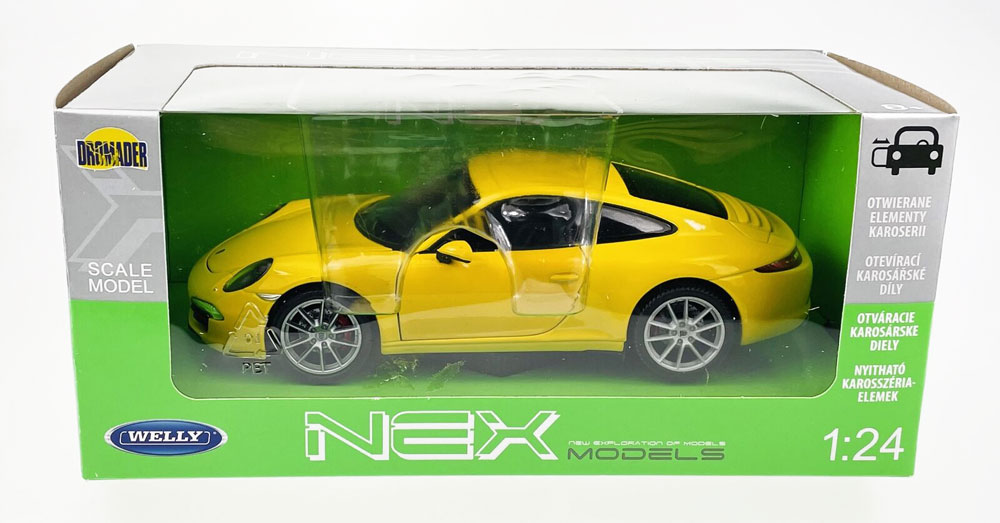 Porsche 911 Carrera S (991) em Escala 1:24