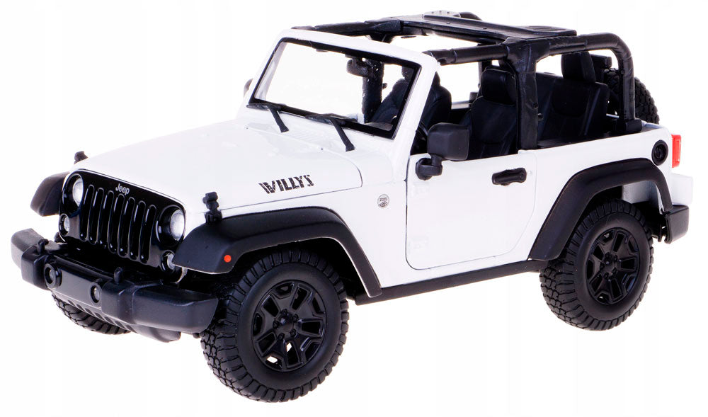 Jeep Wrangler Willys 2014 em Escala 1:18