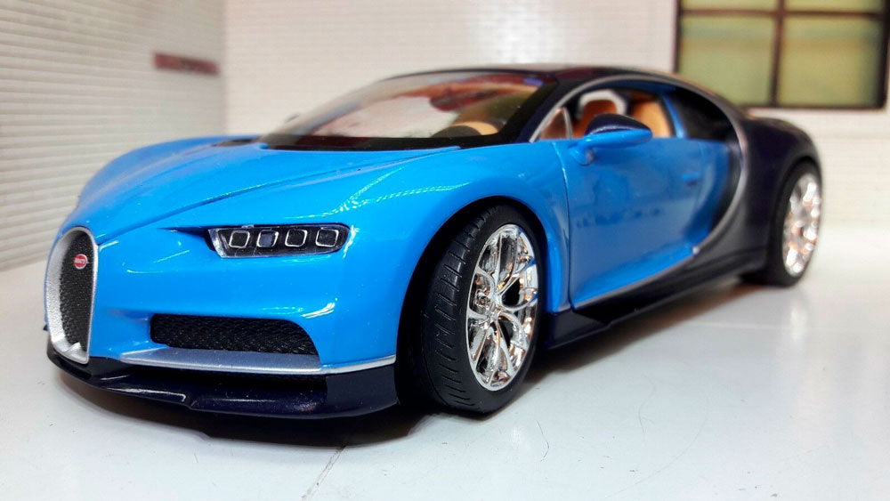 Bugatti Chiron em Escala 1:24