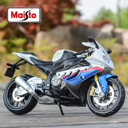 Miniatura de Moto BMW S1000RR (Escala 1:12)