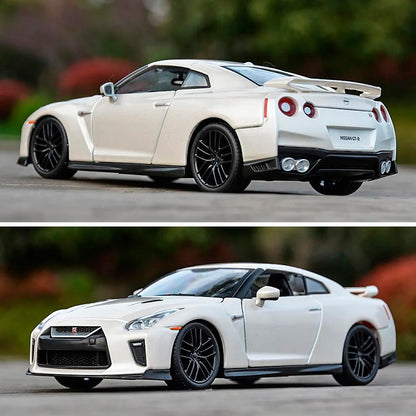 Nissan GTR R35 2017 em Escala 1:24