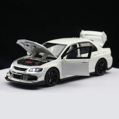 Mitsubishi Lancer Evolution - Miniatura 1:32 com Som e Luz