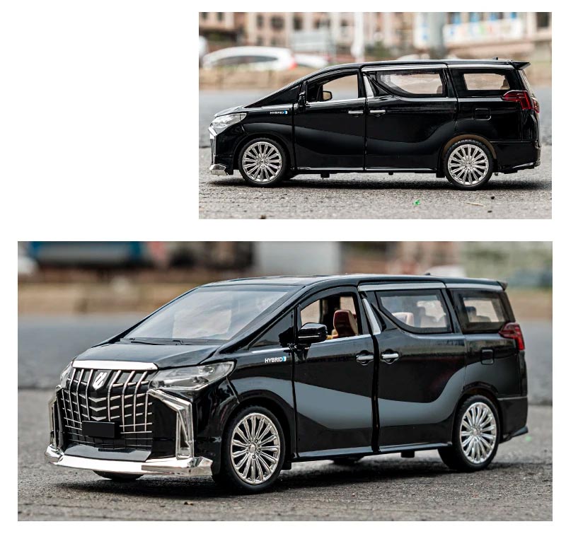 Toyota Alphard em Escala 1:24