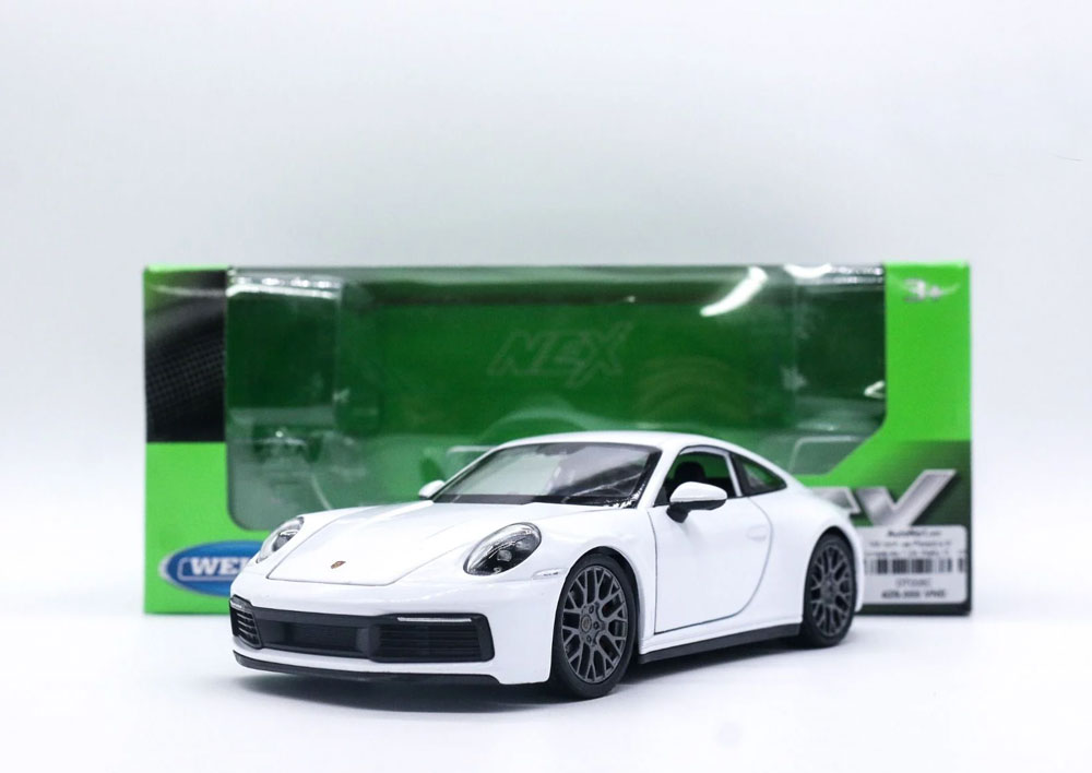 Porsche 911 Carrera 4S em Escala 1:24