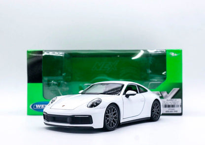 Porsche 911 Carrera 4S em Escala 1:24