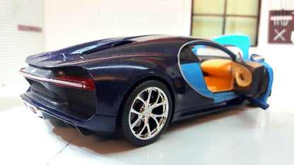 Bugatti Chiron em Escala 1:24