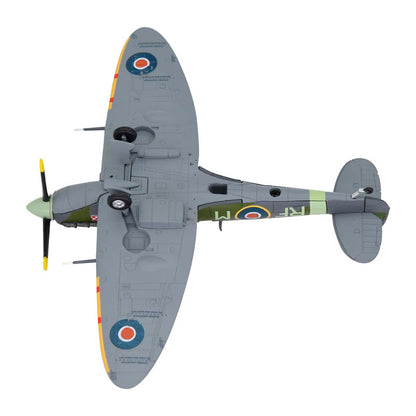 Spitfire Supermarine Britânico (Escala 1:72) em Metal