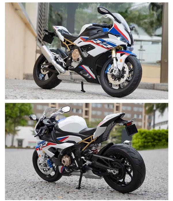 Miniatura Gigante de Moto BMW S1000RR em Metal