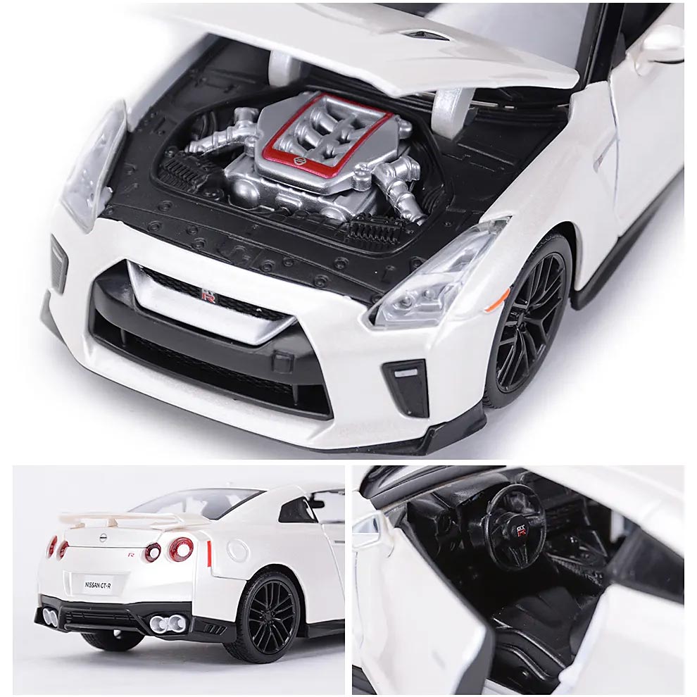 Nissan GTR R35 2017 em Escala 1:24