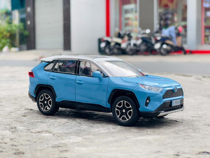 Toyota RAV4 – Miniatura 1:22 com Luzes e Sons
