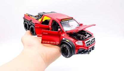 Mercedes X-Class Custom 6x6 em Escala 1:28