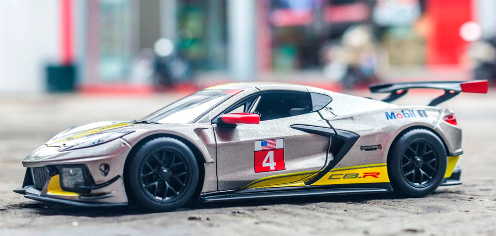 Corvette C8 R em Escala 1:24